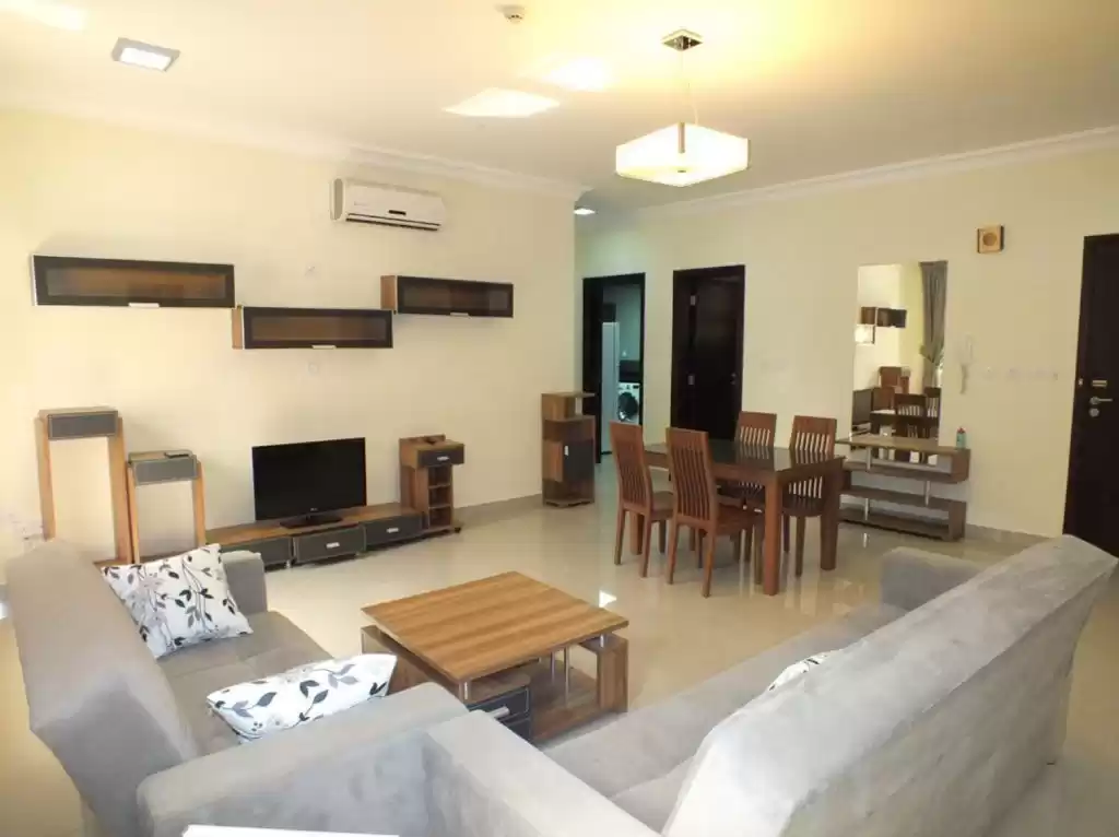 Residential Ready Property 2 Bedrooms F/F Apartment  for rent in Al Sadd , Doha #8220 - 1  image 